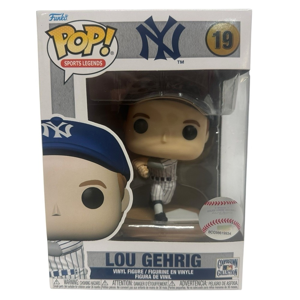 Funko POP! MLB Legends: Lou Gehrig – NY Yankees Baseball Vinyl Figure #19 #72247